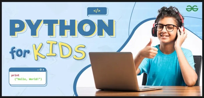 Panduan belajar coding Python untuk anak-anak