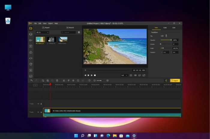 Video editing editor software editors windows lightweight tools