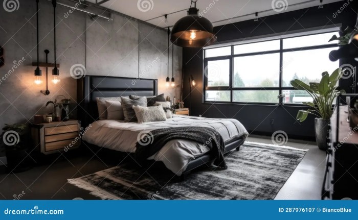 Tips dekorasi kamar industrial modern